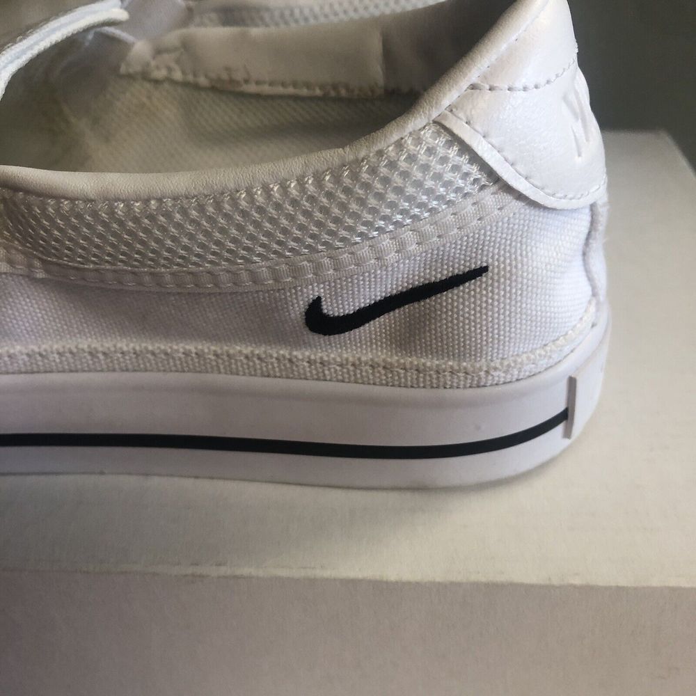 Nike Womens Court Legacy CW6540-100 White Casual Shoes Sneakers Size 6.5 Flats - Picture 14 of 16